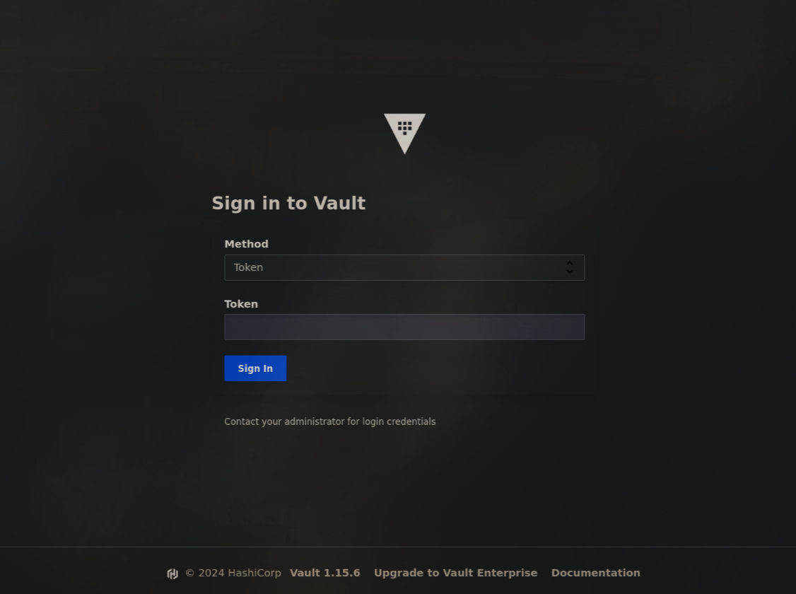 Vault Login